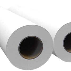 2 Rolls 18 X 500 (18 Inch X 500 Foot) Bond Plotter Paper 3-inch core